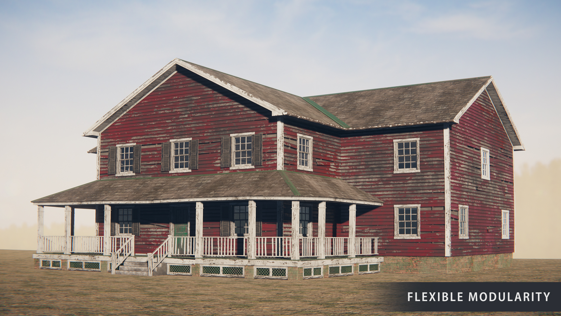 HQ Retro Farmhouse (Modular)